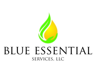 Blue Essential Services, LLC logo design by jetzu