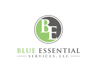 Blue Essential Services, LLC logo design by ubai popi