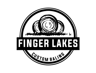 Finger Lakes Custom Baling  logo design by JessicaLopes