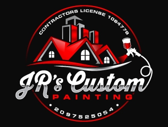 JR’s Custom Painting  logo design by Suvendu