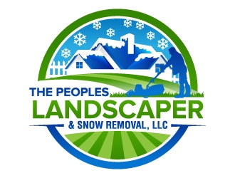 The Peoples Landscaper & Snow Removal, LLC logo design by jaize