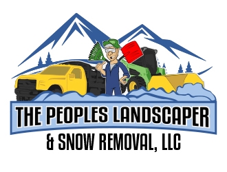 The Peoples Landscaper & Snow Removal, LLC logo design by romano