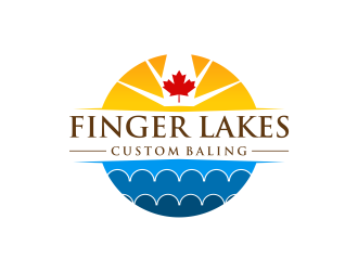 Finger Lakes Custom Baling  logo design by meliodas