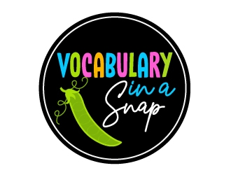 Vocabulary in a Snap logo design by Suvendu