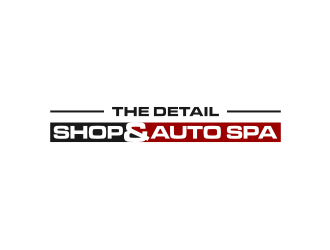THE DETAIL SHOP & AUTO SPA logo design by Inaya