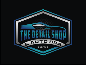 THE DETAIL SHOP & AUTO SPA logo design by bricton