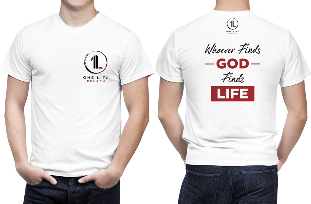 One Life Church logo design by corneldesign77