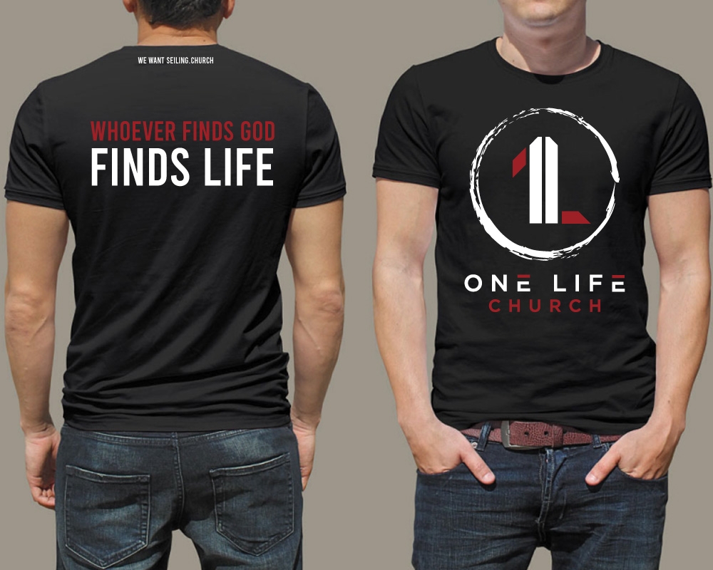 One Life Church logo design by Boomstudioz