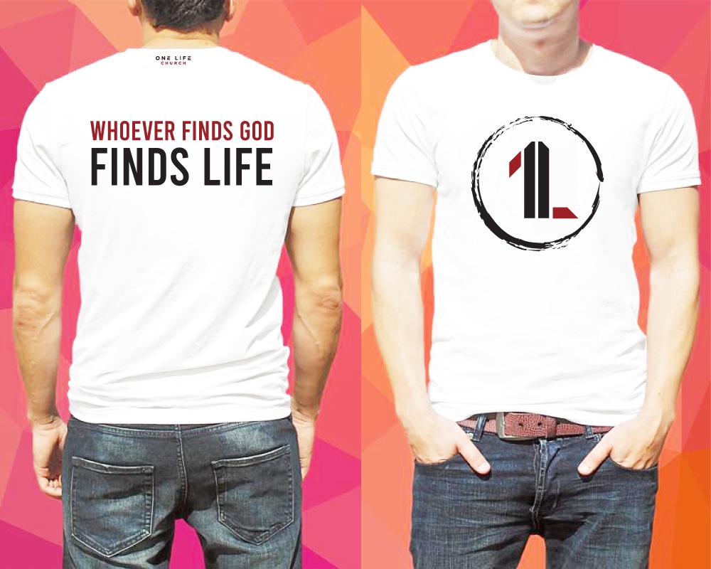 One Life Church logo design by Boomstudioz