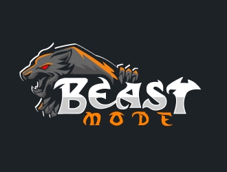 BEAST MODE logo design by AamirKhan