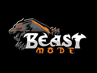 BEAST MODE logo design by AamirKhan