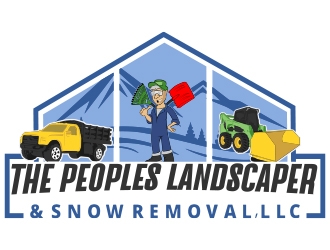 The Peoples Landscaper & Snow Removal, LLC logo design by romano