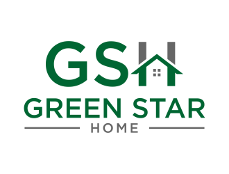 Green Star Home logo design by p0peye