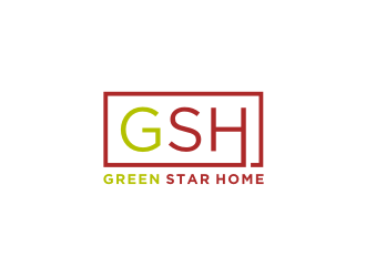 Green Star Home logo design by bricton