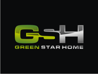 Green Star Home logo design by bricton