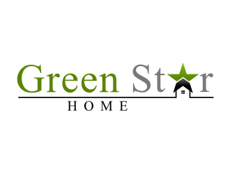 Green Star Home logo design by bricton