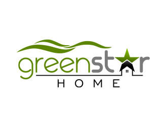 Green Star Home logo design by Greenlight