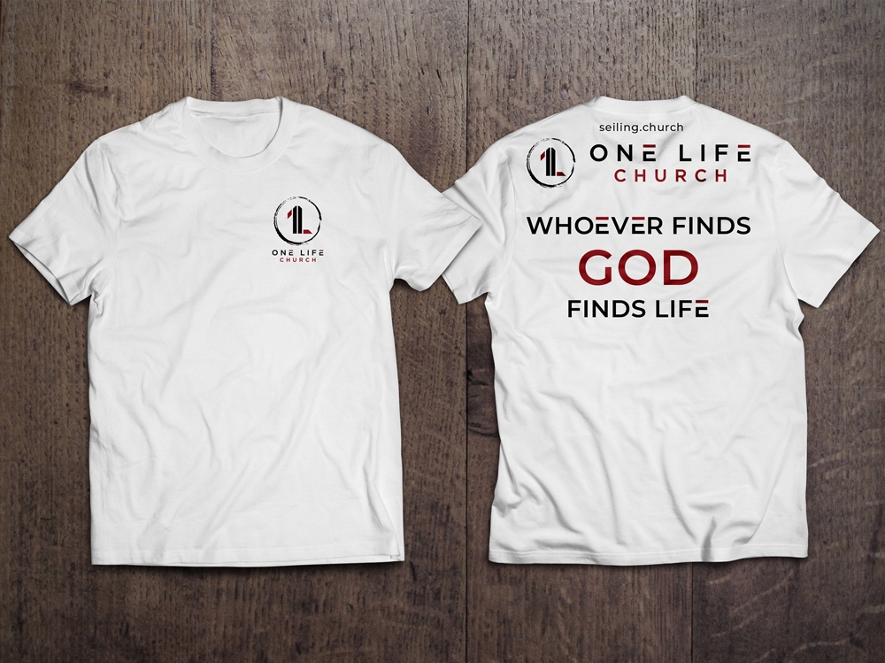 One Life Church logo design by KHAI