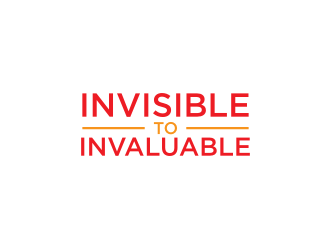 Invisible to Invaluable logo design by muda_belia