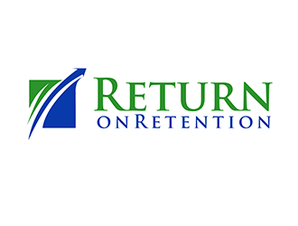 Return on Retention logo design by 3Dlogos