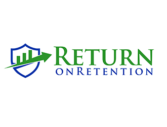 Return on Retention logo design by 3Dlogos