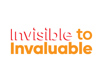 Invisible to Invaluable logo design by akilis13