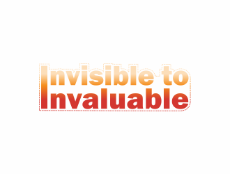 Invisible to Invaluable logo design by up2date