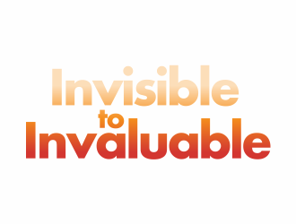 Invisible to Invaluable logo design by up2date