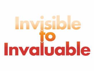 Invisible to Invaluable logo design by up2date