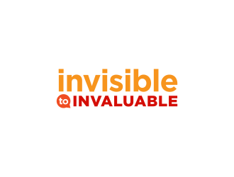 Invisible to Invaluable logo design by pionsign