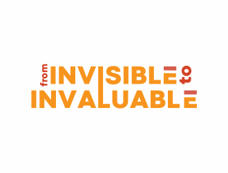 Invisible to Invaluable logo design by up2date