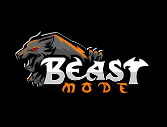 BEAST MODE logo design by AamirKhan