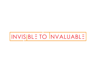 Invisible to Invaluable logo design by citradesign