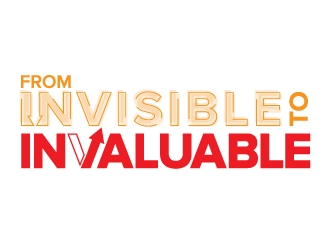 Invisible to Invaluable logo design by jaize