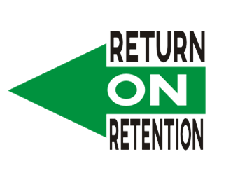 Return on Retention logo design by kitaro