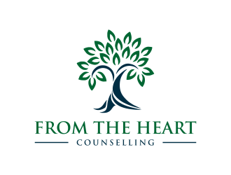 From the heart counselling logo design by p0peye