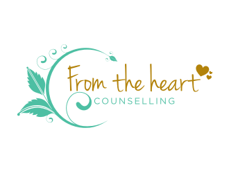 From the heart counselling logo design by Barkah