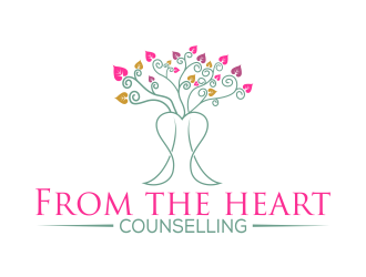 From the heart counselling logo design by qqdesigns