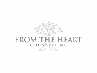 From the heart counselling logo design by up2date