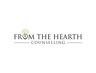 From the heart counselling logo design by revi