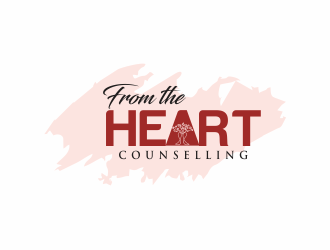 From the heart counselling logo design by up2date