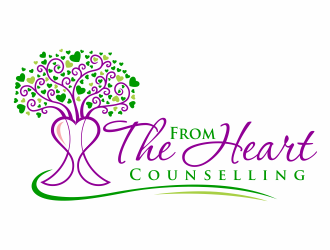 From the heart counselling logo design by agus