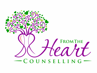 From the heart counselling logo design by agus