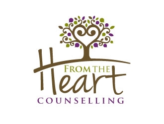 From the heart counselling logo design by invento