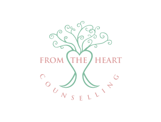 From the heart counselling logo design by revi