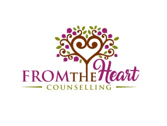 From the heart counselling logo design by invento