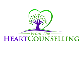 From the heart counselling logo design by 3Dlogos