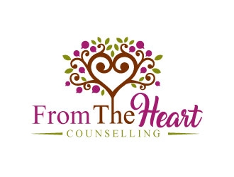 From the heart counselling logo design by invento