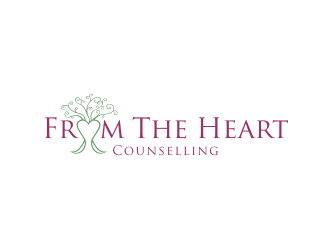 From the heart counselling logo design by revi