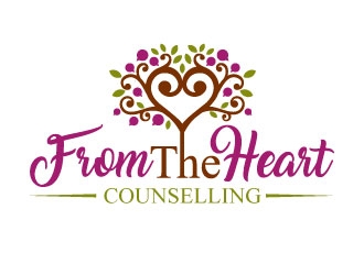 From the heart counselling logo design by invento